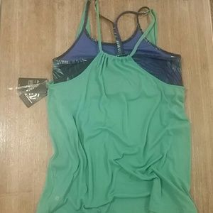 Champion Tops - C9 Champion Duo Dry Tip with attached sports bra Champion Tops - C9 Champion Duo Dry Tip with attached sports bra